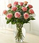Rose Elegance - Premium Long Stem Pink Roses From Ka'bloom, your flower shop in Sylvania, OH