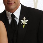 Pearled  Passions Boutonniere From Ka'bloom, your flower shop in Sylvania, OH