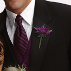 Purple Passion Boutonniere From Ka'bloom, your flower shop in Sylvania, OH