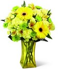  Lemon Groove Bouquet From Stellar, your flower shop in Sylvania, OH